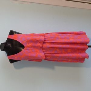 Bobeau chiffon resort dress